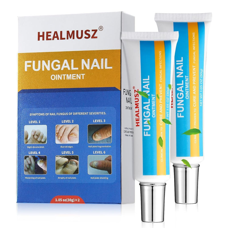 Toenail Fungus Treatment Extra Strength, AntiFungal Ointment for Ingrown, Yellow, Discolored and Damaged Nails, Gentle & Effective.