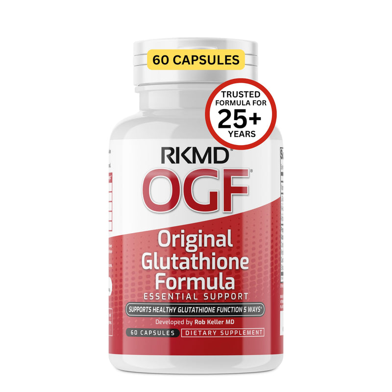 Original Glutathione Formula Essential Support, RobKellerMD, Advanced Antioxidant Formula, Helps Body Produce Glutathione Naturally for Detox, Immune Health, Mental Clarity, & Daily Wellness, 60 caps 1 Count (Pack of 60)