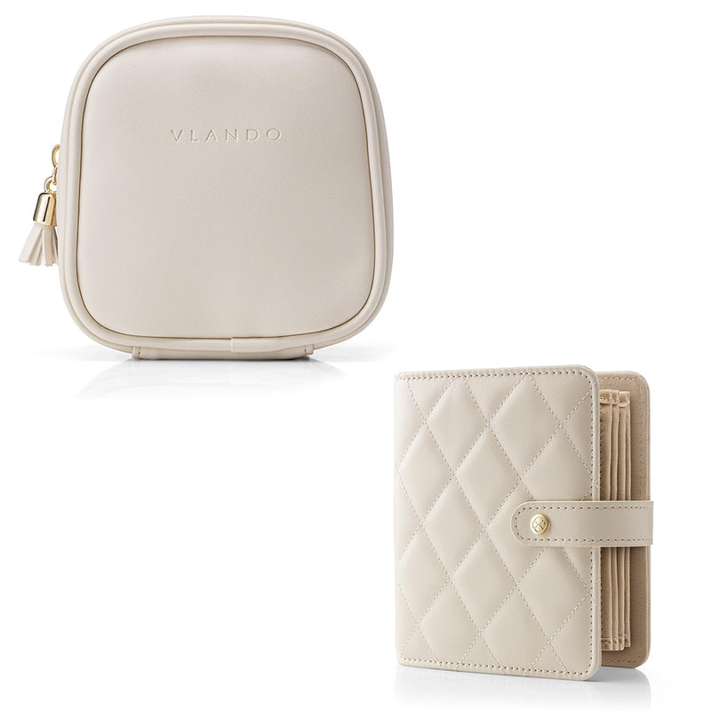 VLANDO Travel essentials kit for jewelry and makeup
