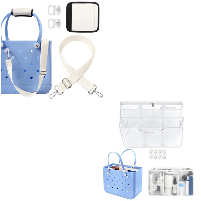 XYFuuee Strap Wrap for Bogg Bag Accessories,Beach Bag Organizer Inserts for Original Large Bogg Bag Accessories