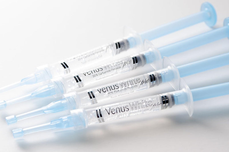 Venus White Pro Teeth Whitening Gel Refill Kit, 35% Carbamide Peroxide, 4 Syringes, Teeth Whitening Gel for Whitening Trays