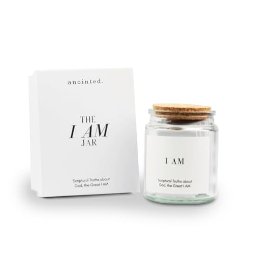 anointed. The Great I AM Jar | 60+ Bible Verse Cards, Christian Women Gift