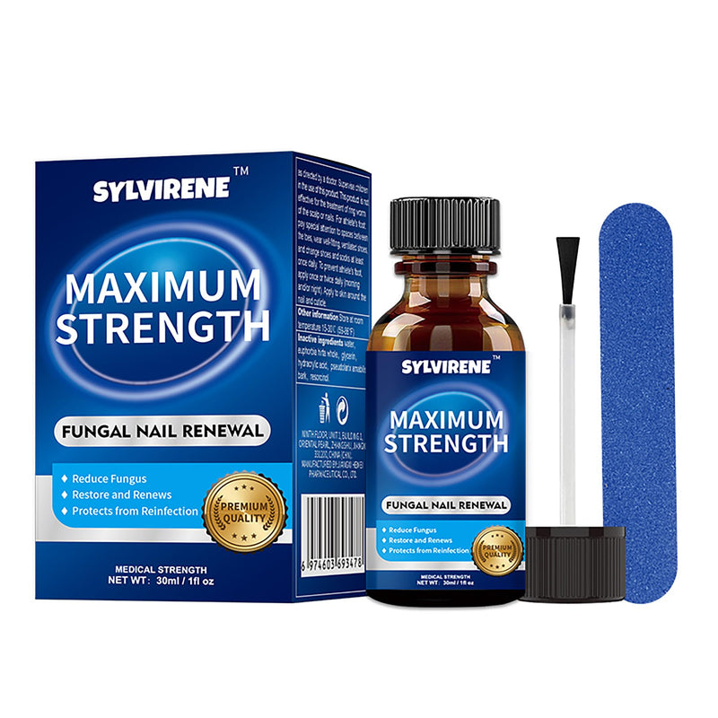 Extra Strength Toenail Fungus Treatment 1oz, Restore Yellow Nails | For Toenails & Fingernails, Gentle Non-Irritating, Precision Brush Applicator, Fast-Absorbing, Athlete's Foot Relief