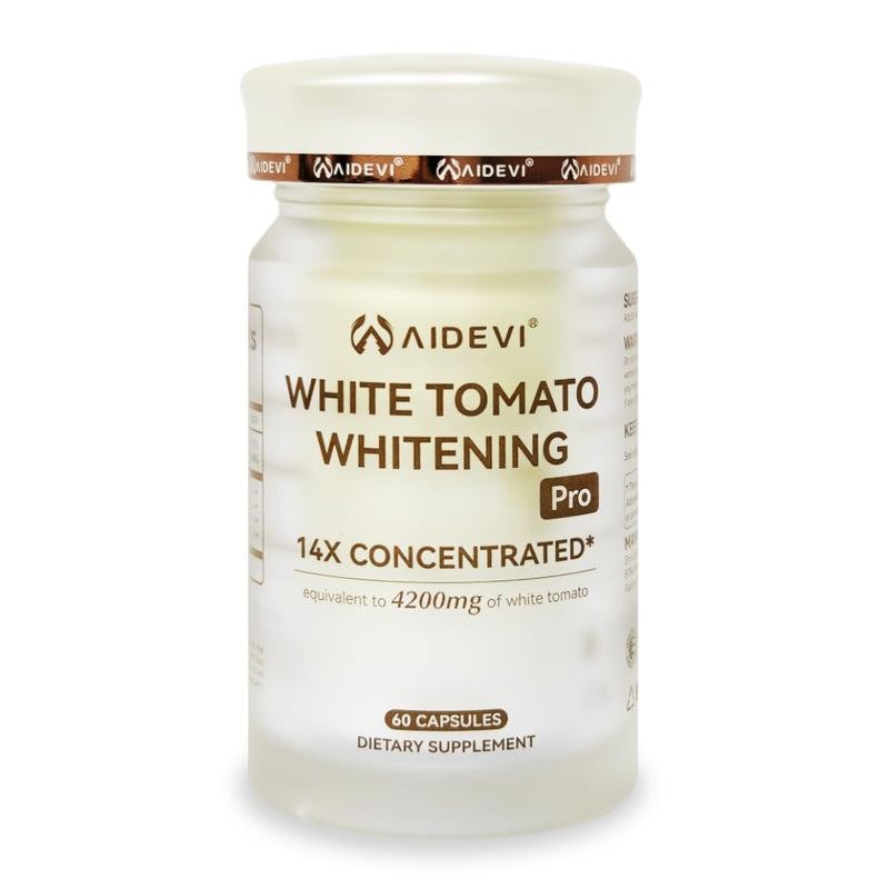 Glutathione Whitening Pills for Skin Brightening Capsules White Tomato Glutathione Capsules Focus on Clear Glossy Brightening and Smoothy Skin Support - Dark Spot Remover Acne & 60 Vegan Capsules