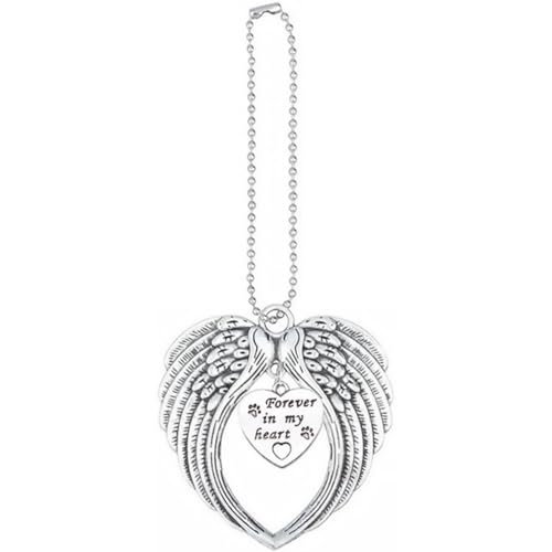 Angel-Inspired Wing Car Mirror Hanging Ornament