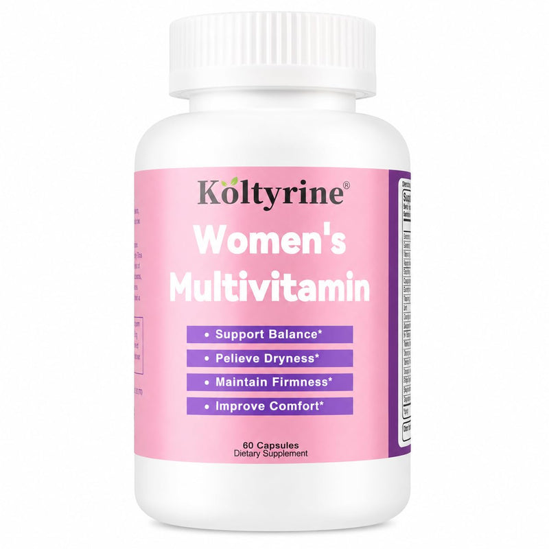 Vimerson Health Multivitamin for Women 13-in-1 Vitamin Complex with Biotin, Collagen & Keratin Vitamins B Complex, A, C, D3, E & K2 Hair Skin Nails & Energy Support 60 Capsules