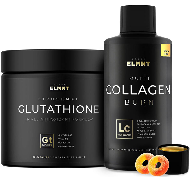 TERRA ELMNT Liquid Collagen and Glutathione Bundle