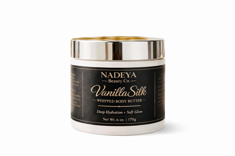 Vanilla Silk Whipped Body Butter – Shea, Mango & Vitamin E for Dry Skin