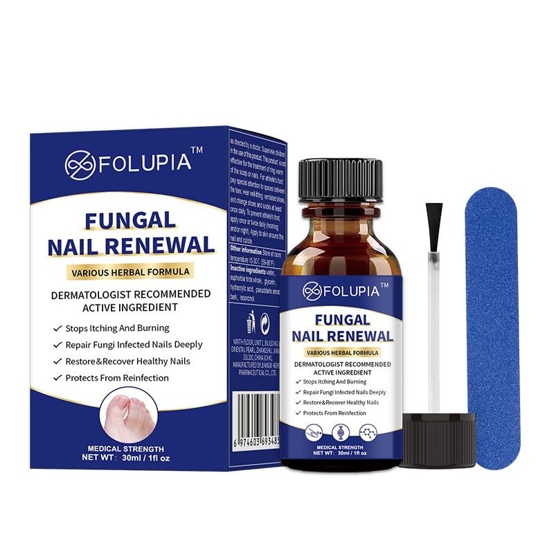 Fingernails Toenail Fungus Treatment extra strength at Home,1 Fl Oz | Deep Restorative Nail Repair for Damaged Nails,Improve Yellowing, Thickening, and Cracking of the nail & Toenail at Home