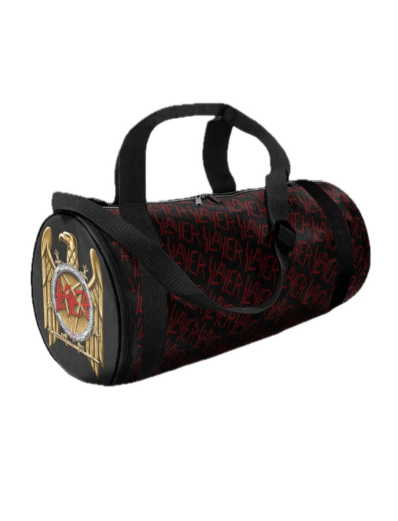 Slayer Classic Gold Eagle Duffle Travel Gym Bag