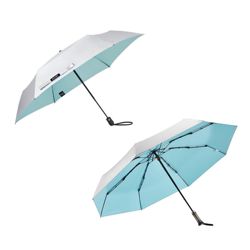 G4Free 40 Inch Mini Ultralight Umbrella + 46 Inch Mini Travel Umbrella with Retractable Handle