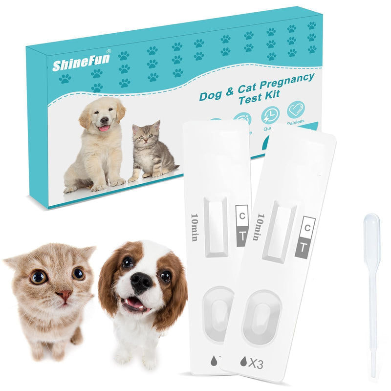 Dog & Cat Pregnancy Test Kit at Home,Dog Urine Test - Urine-Based, 98.8% Accurate, 10-Minute Results, Painless(1 PCS) 1 pcs