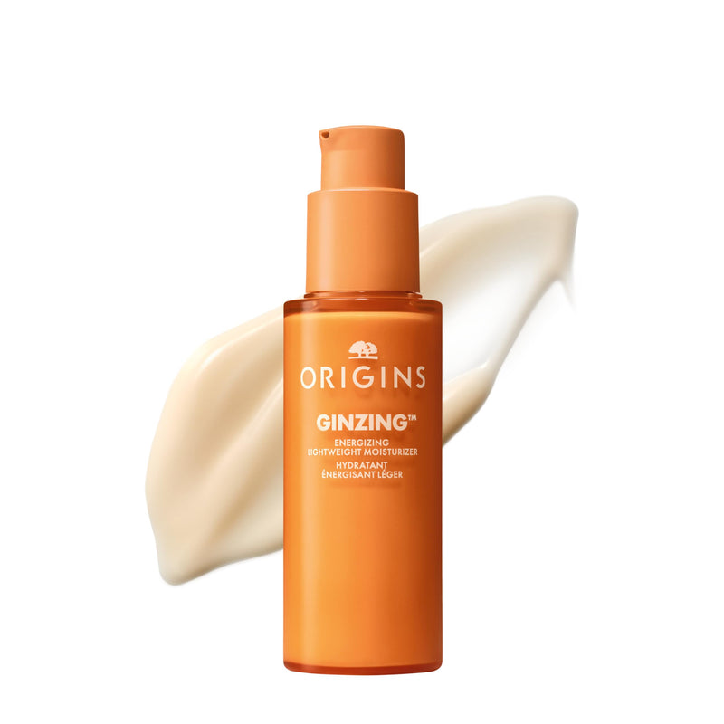 Origins GinZing Energizing Lightweight Moisturizer with Vitamin C, Ginseng, & Caffeine | Deeply Hydrates, Boosts Radiance, Plumps Fine, Dry Lines, 1.7 Fl Oz