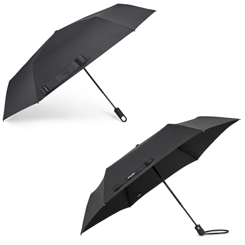 G4Free Mini Ultralight UPF 50+ UV Protection Compact Lightweight Travel Umbrella Travel Umbrella with Ring Carabiner Handle, Automatic Open UV Protection