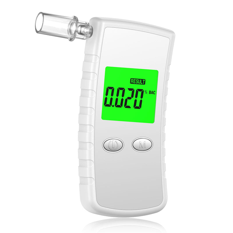2026 Upgraded Breathalyzer,Breathalyzers for Alcohol with LCD Display,Alcoho Tester with 10 Mouthpieces,Portable Alcohol Tester for Home and Party Use | LCD Digital Display, clear readings, visible even in low light