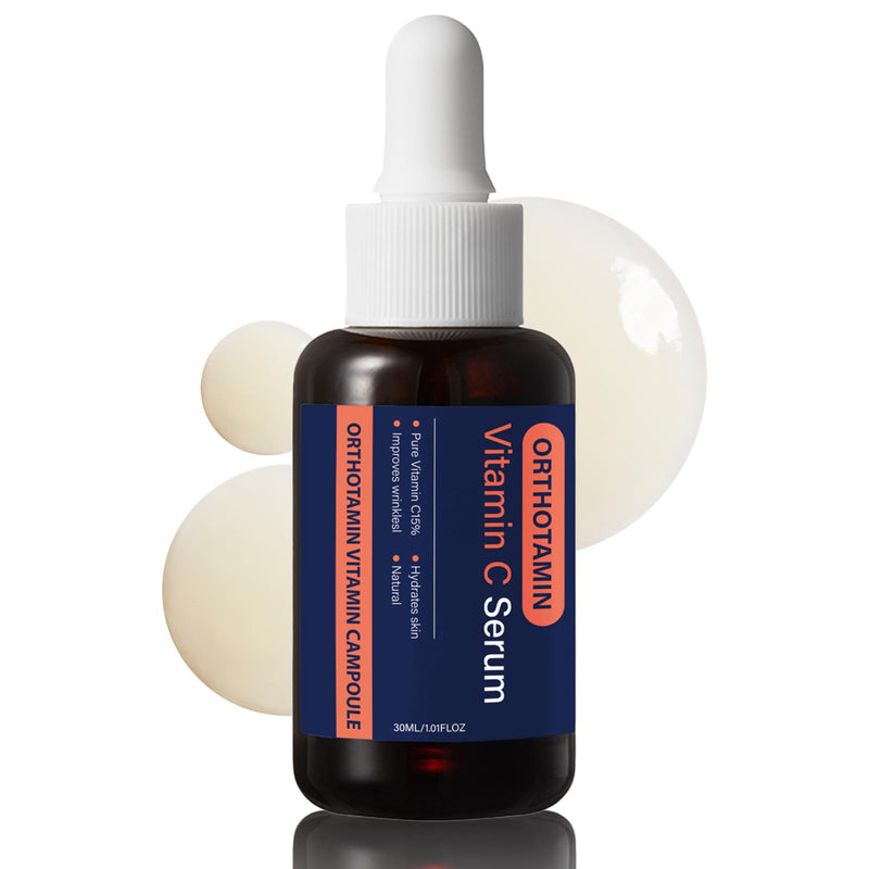 Vitamin C Ampoule,Orthotamin Vitamin C Serum,30ML/1.01floz (1pcs, 1) 1pcs 1 Fl Oz (Pack of 1)