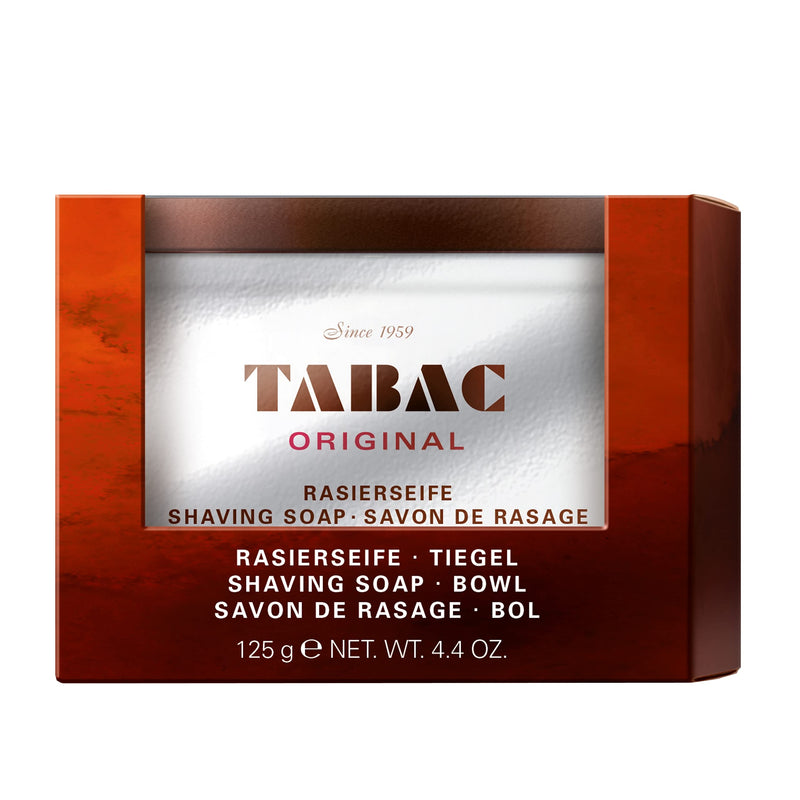 [Australia] - Tabac® Original | Shaving soap in a jar - enables easy and close shaving - original since 1959 | 125g 1 piece (pack of 1) 