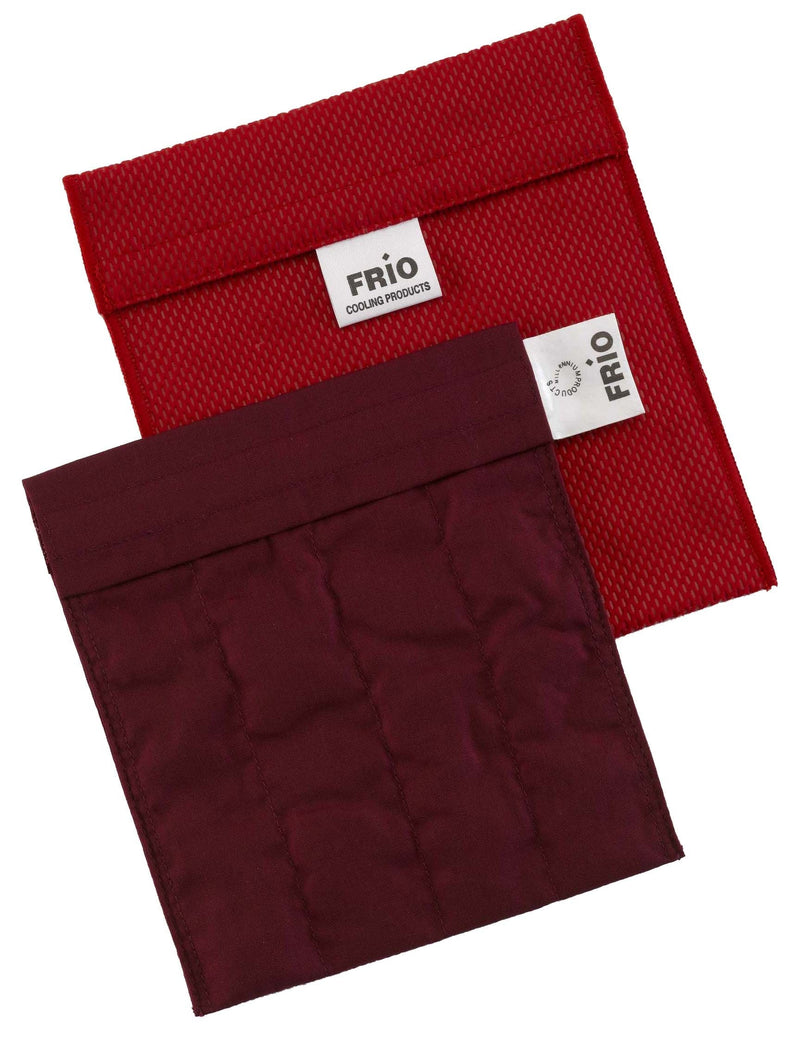 [Australia] - FRIO SMALL Diabetic Insulin Cooler Bag 16 x 14½ cm in Red | for insulin bottles or cartridges | Cools with cold water I No ice packs necessary 