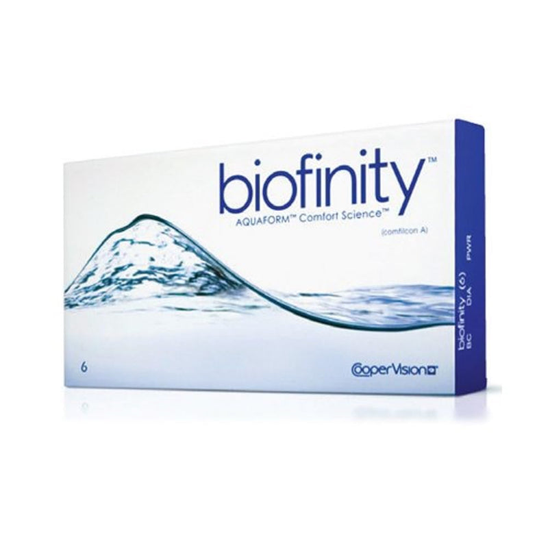 [Australia] - Biofinity monthly lenses soft, 6 pieces / BC 8.6 mm / DIA 14.0 / -3.50 diopters -3.5 diopters 8.6 millimeters 14 millimeters 
