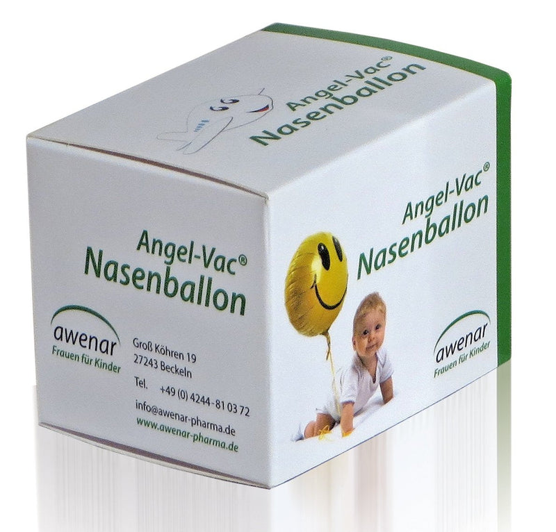 [Australia] - Angel-Vac® nose balloon children [from 3 years] - nasal balloon for pressure equalization in the middle ear - ideal for flying, diving or tympanic effusion [reusable, incl. 5 replacement balloons] 