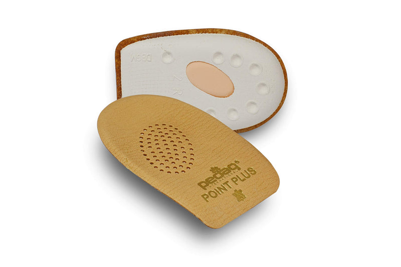 [Australia] - pedag Point Plus heel spur bedding – for heel relief | Two-zone relief | The white heel edge supports the body weight, the central soft pad (pink) cushions the pain point 38-40 EU 