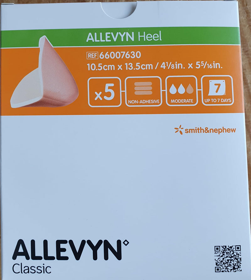 [Australia] - Smith & Nephew Allevyn Non-Adh Heel Pack 5 Plasters 
