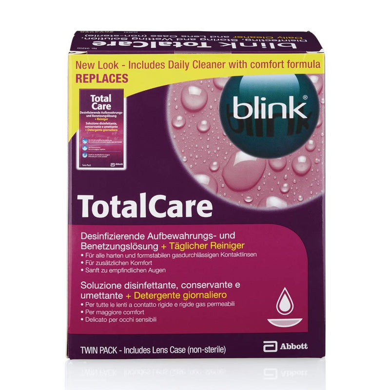 [Australia] - AMO blink TotalCare Multipack – The all-round, worry-free package for wearers of hard lenses – hard lens cleaner, contact lens care products and container in one set 