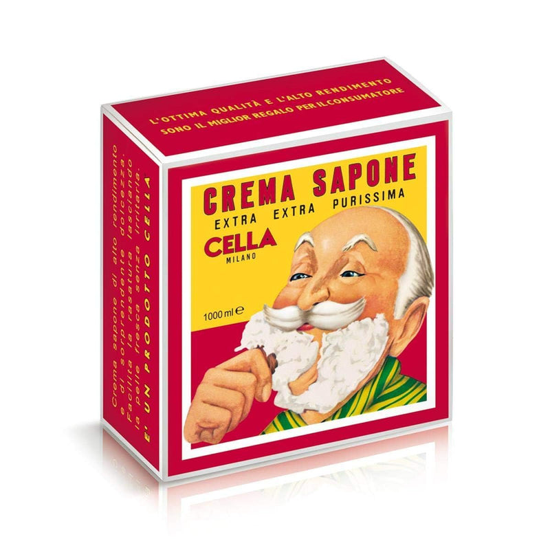 [Australia] - CELLA shaving cream almond pack 1000 gr. 