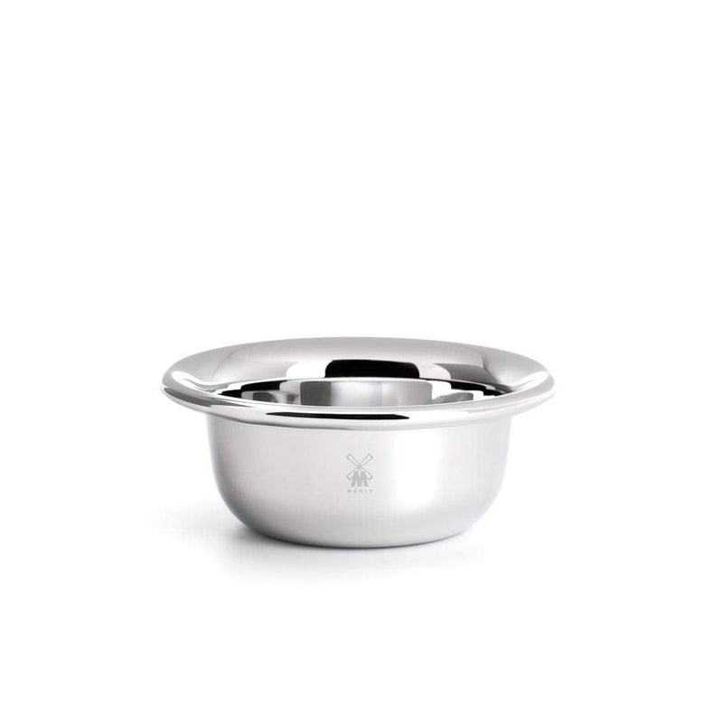 [Australia] - MÜHLE soap dish - shaving bowl made of chrome-plated stainless steel 