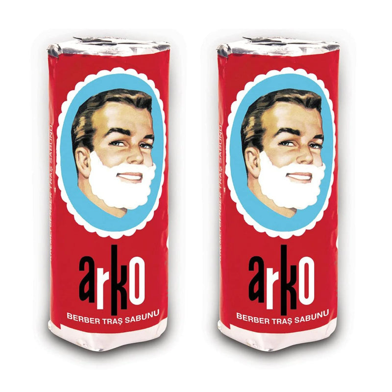 [Australia] - Arko shaving cream soap stick 2 pieces 2 parts 