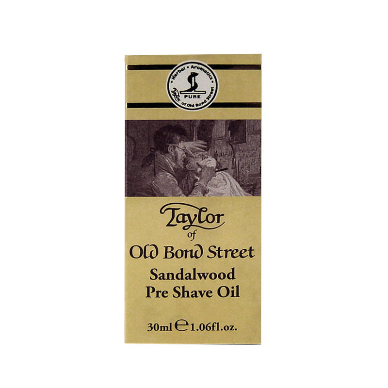 [Australia] - TAYLOR OF OLD BOND STREET preshave oil sandalwood, 30ml 