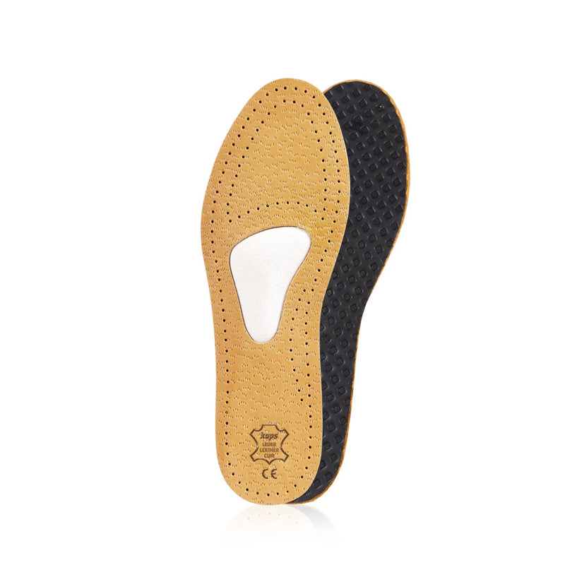 [Australia] - Kaps orthopedic leather insoles good for Morton's neuralgia and forefoot pain, with transverse arch support and padding, for men and women, Allevia 45 