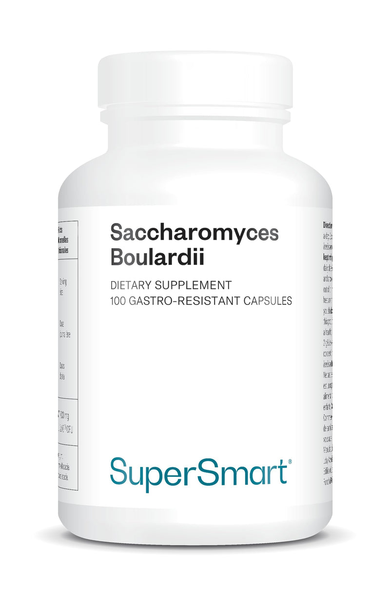 [Australia] - Saccharomyces Boulardii - Supports the restoration of balance in the intestinal flora and helps reduce digestive problems - 20 billion CFU - Vegan - from Supersmart 