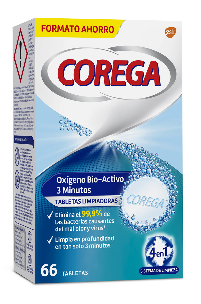 [Australia] - Corega Diario 66 Tabletas Limpiadoras 