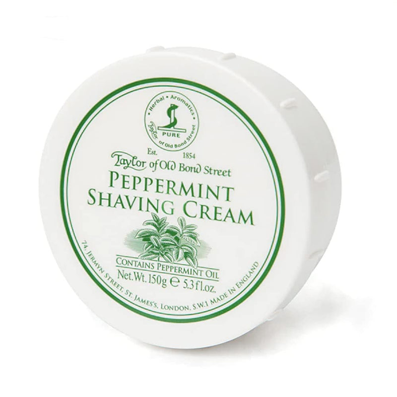 [Australia] - TAYLOR OF OLD BOND STREET shaving cream peppermint, 150 g 