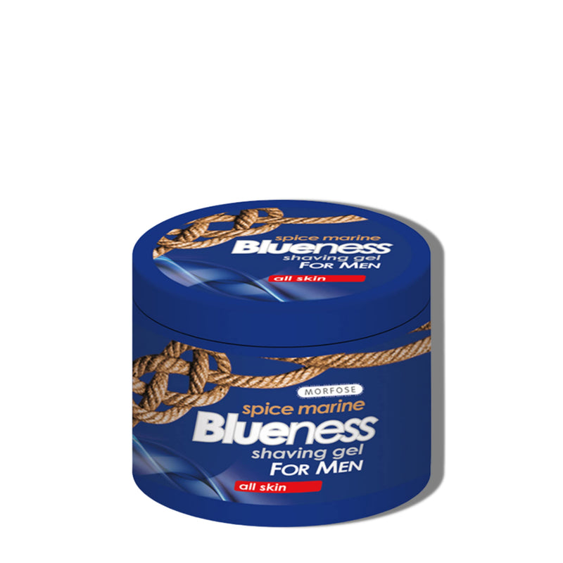 [Australia] - Morfose Blueness Spice Marine Shaving Gel 500ml - Transparent shaving gel - All skin types - Traditional shaving 