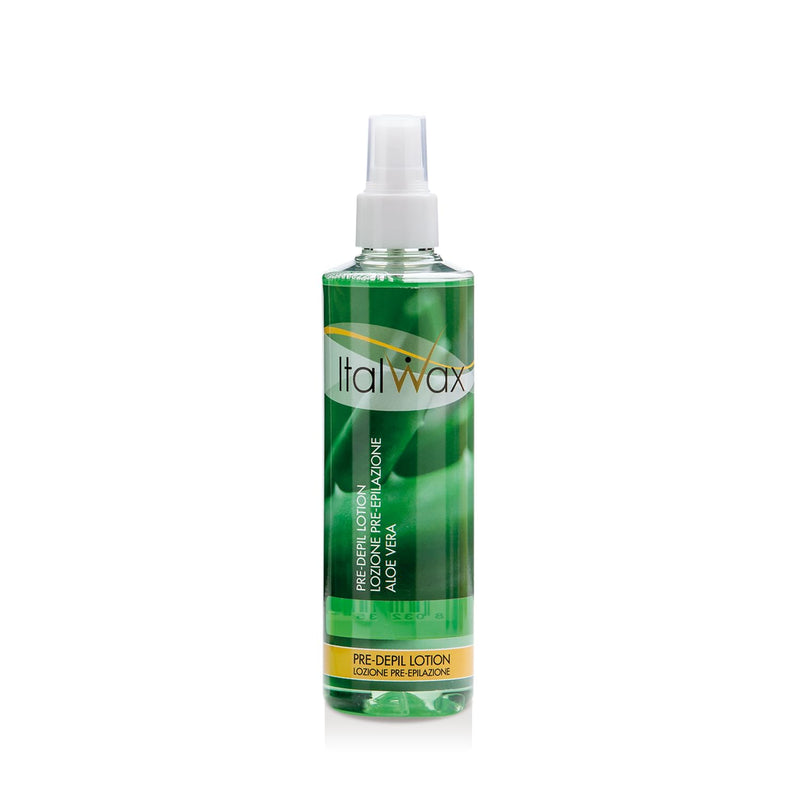 [Australia] - Italwax Pre Wax Care Lotion - 250ml - Prepare the skin for hair removal with wax - Aloe Vera - Suitable for all skin types 