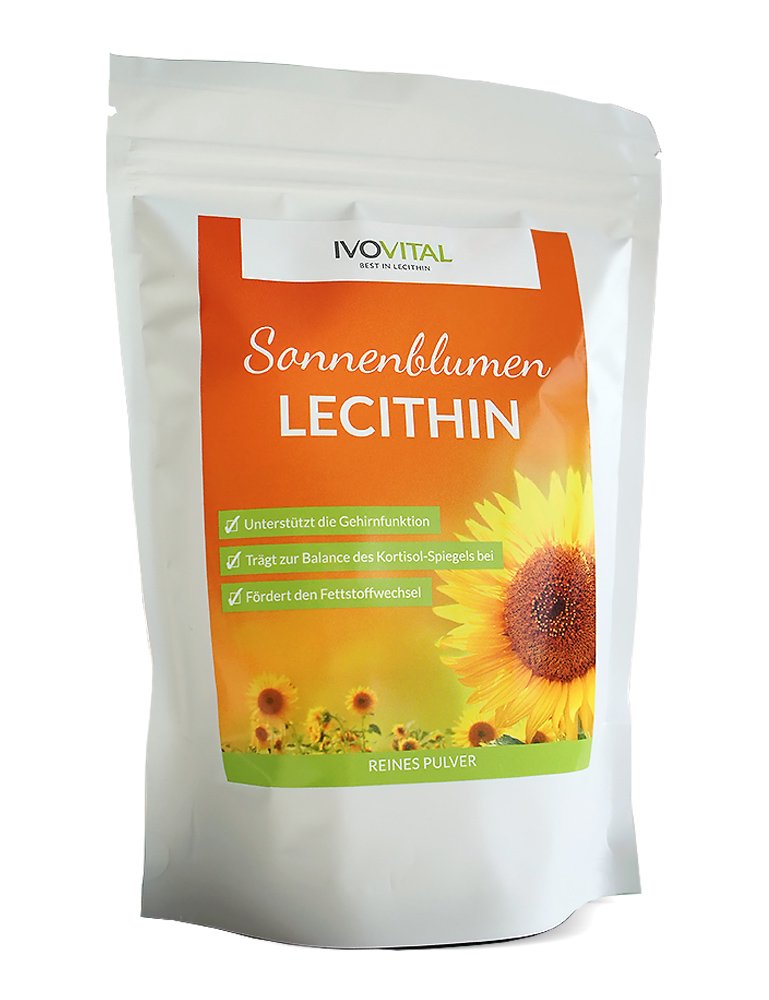 [Australia] - Sunflower Lecithin Powder, IVOVITAL® (allergen-free and GMO-free) (300 g) 300 g (pack of 1) 