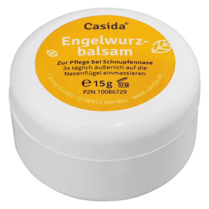 [Australia] - Casida® angelica balm for babies and children - care balm for sensitive cold noses - with pure oils, natural ingredients - 15g 
