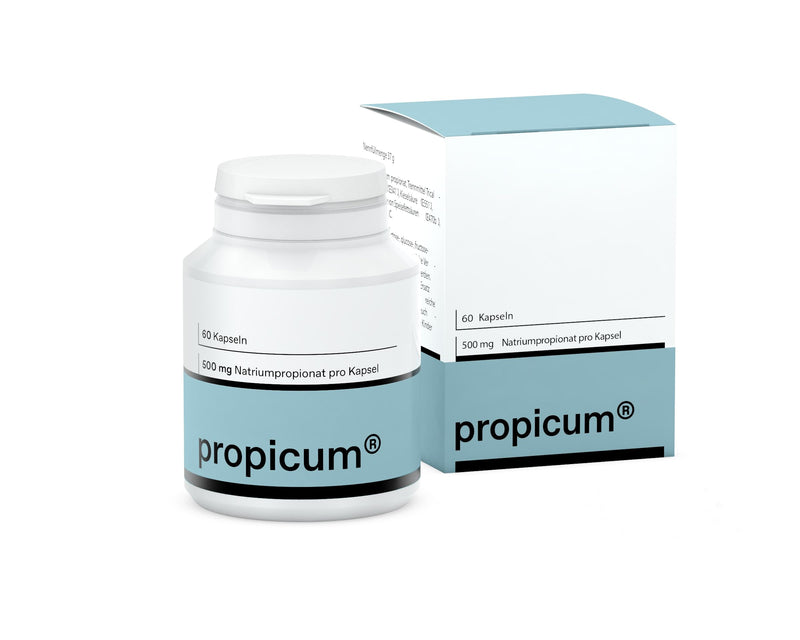 [Australia] - Propicum capsules | Dietary supplement with propionic acid | 500 mg sodium propionate | Monthly pack of 60 pieces 60 pieces (pack of 1) 