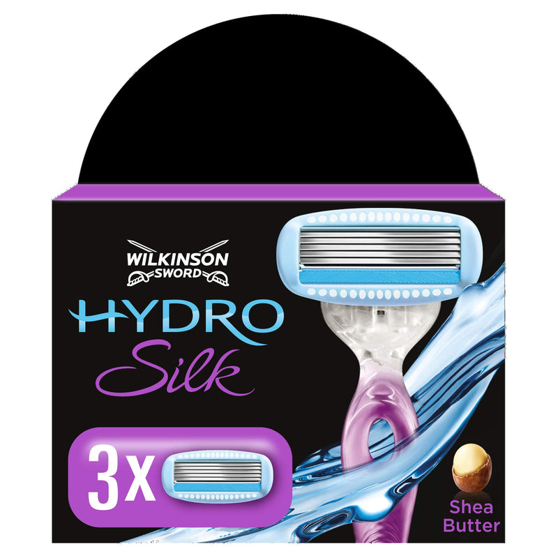 [Australia] - Wilkinson Sword Hydro Silk razor blades, for women's razors, 3 pieces 