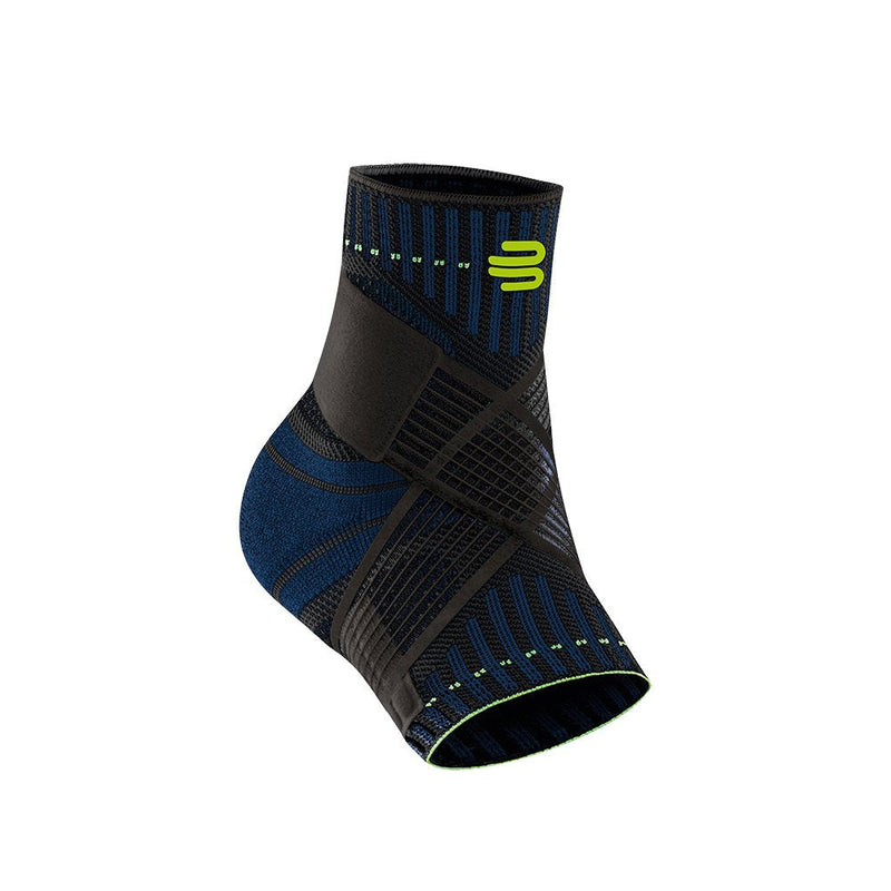 [Australia] - Bauerfeind “Ankle Support” unisex ankle bandage, 1 ankle bandage for sports such as football, fitness and jogging, no twisting thanks to the ankle bandage, black, L L (left) 