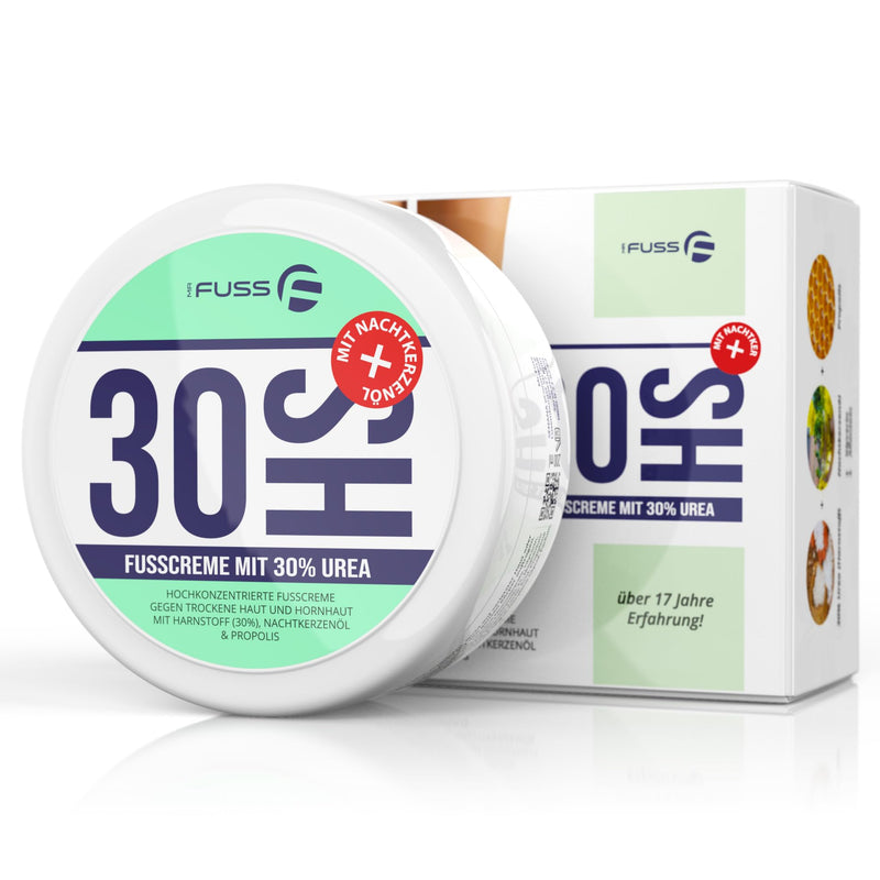 [Australia] - Mr. Fuss 30HS Cracked Ointment Feet Callus Removal with 30% Urea - Urea Cream for Dry Skin - Foot Repair Ointment Additionally with Propolis and Evening Primrose Oil - 200 ml 200 ml (Pack of 1) 