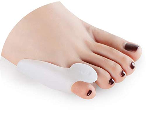 [Australia] - Bonvie.shop 1 pair of gel cushions, small toes, pressure protection, ball pads, small toe protectors, small toe spreaders, toe separators 