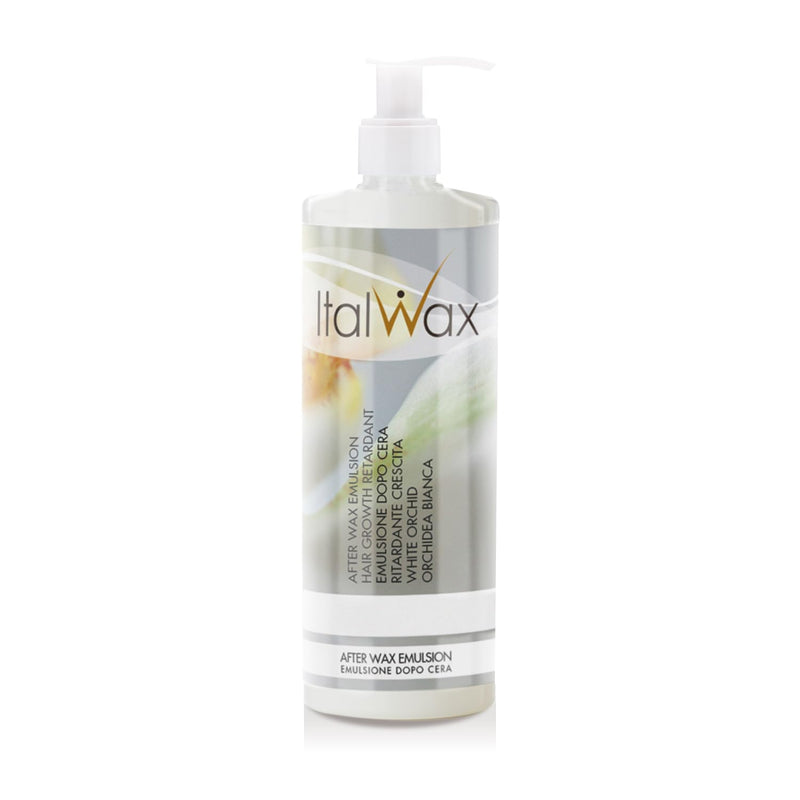[Australia] - Italwax After Wax Care Lotion - 500ml - Hair Growth Retarder - White Orchid - Moisturizing and removes wax residue 
