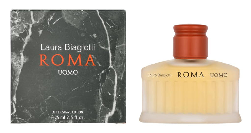[Australia] - Laura Biagiotti Roma Uomo After Shave Lotion for Him, 75 ml, 10008190 