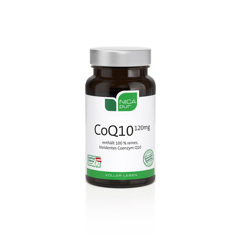 [Australia] - nicapur® Coenzyme Q10 120 mg I HIGH DOSE - 100% pure, bioidentical COENZYME Q10 60 pieces (pack of 1) 