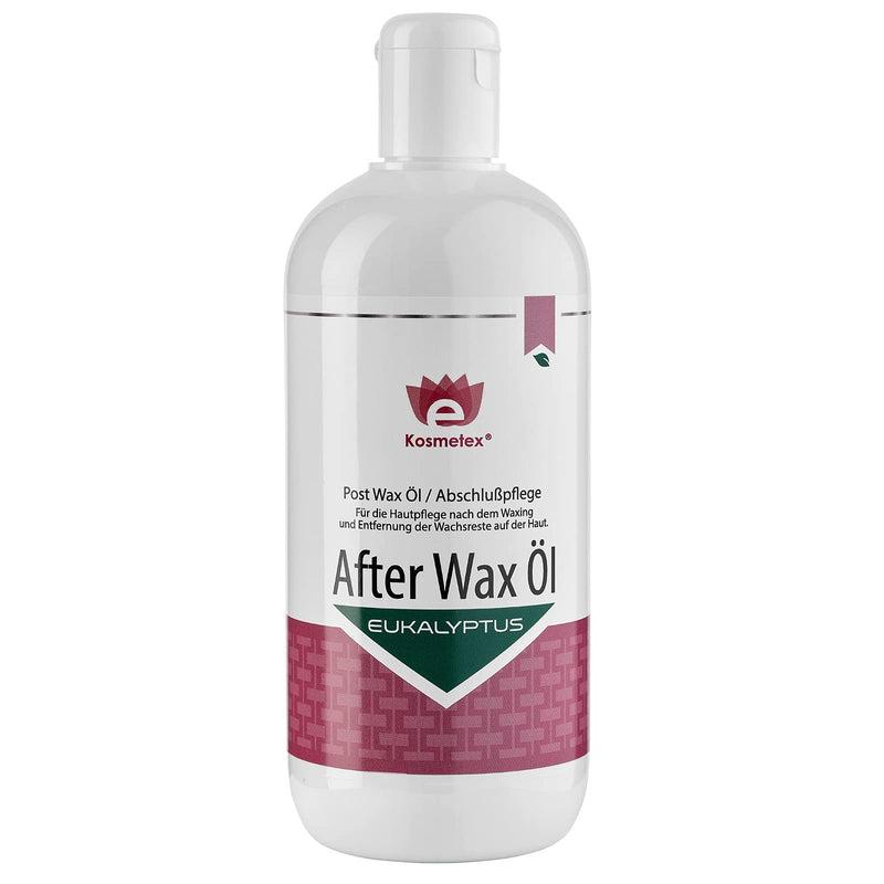 [Australia] - Kosmetex After Wax Oil with Eucalyptus removes wax residue after waxing - a fresh waxing final care, 500ml 