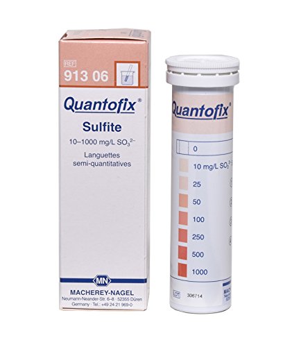 [Australia] - QUANTOFIX 1138896 Sulfite test strips, 6 mm x 95 mm, 100 pieces 