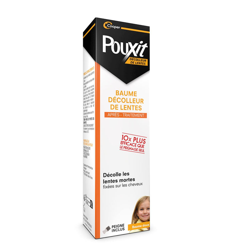 [Australia] - POUXIT - Nit Remover Balm - Comb Included - 10 times more effective than combing alone - 100ml 